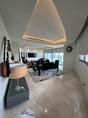 Exquisite Furnished & Serviced 4 Bedroom Flat with 2bqs on 23rd Floor, Victoria Island (vi), Lagos, Flat / Apartment for Rent