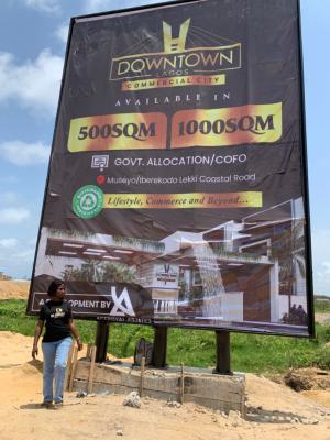 Prime Luxury Land with Good Title and Huge Roi, Downtown City Beside Lekki Coastal Road, Museyo/iberekodo Eleko, Eleko, Ibeju Lekki, Lagos, Commercial Land for Sale
