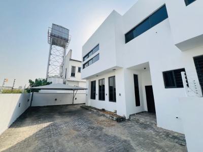 Partly Serviced 4 Bedroom Semi-detached Duplex with Bq*, Pinnock Beach Estate, Osapa, Lekki, Lagos, House for Rent