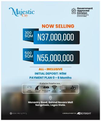 Land, Monastery Road, Behind Novare Shoprite, Sangotedo, Ajah, Lagos, Residential Land for Sale