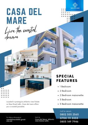 Luxury 2 Bedroom Masionette, Igbo Efon, Lekki, Lagos, Flat / Apartment for Sale