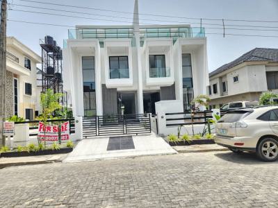 Luxury 5 Bed Semi-detached Home with Swimming Pool and Cinema, Osapa, Lekki, Lagos, Semi-detached Duplex for Sale
