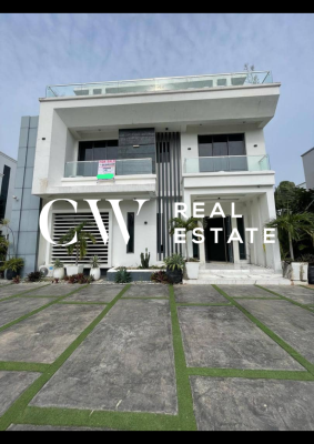 5 Bedroom Fully Detached Duplex with 1 Bq, Lekki, Lagos, Detached Duplex for Sale