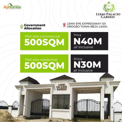 Land, Lekki-epe Expressway in Idi Orogbo Town, Ibeju Lekki, Lagos, Land for Sale