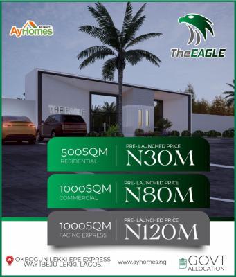 Residential Land, Eagle City Located Okeogun, Lekki-epe Expressway, Ibeju Lekki, Lagos, Mixed-use Land for Sale