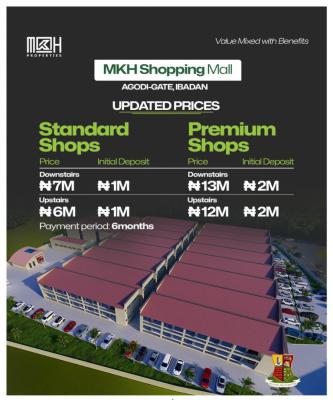 Shopping Malls, Agodi Gate, Ibadan North, Oyo, Plaza / Complex / Mall for Sale
