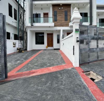3bedroom Luxury Terrace House Well Structured, Ologolo, Lekki, Lagos, Terraced Duplex for Rent