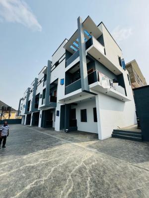 Newly Built and Luxurious 4 Bedroom Duplex  with Bq in an Estate, Newly Built and Luxurious 4 Bedroom Duplex  with Bq in an Estate, Opebi, Ikeja, Lagos, Terraced Duplex for Sale