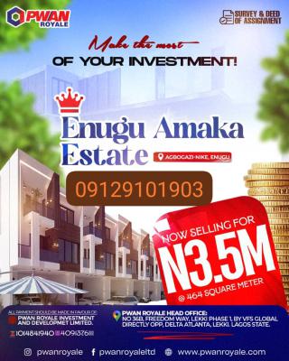 Plots of Affordable Land, Agbogazi Nike, Enugu, Enugu, Mixed-use Land for Sale