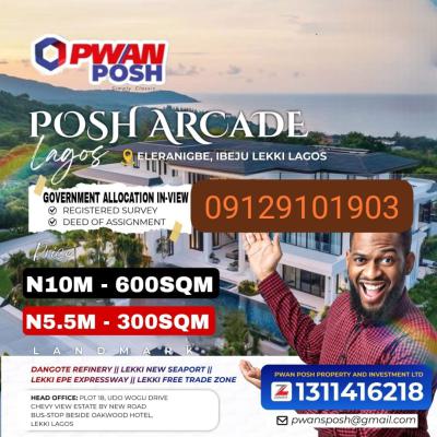 Plots of Affordable Lands, Eleranigbe, Ibeju Lekki, Lagos, Mixed-use Land for Sale