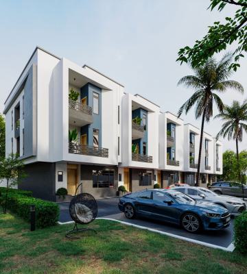 Offplan: 4 Bedroom Terrace with Maids Room, Jabi, Dakibiyu, Abuja, Terraced Duplex for Sale