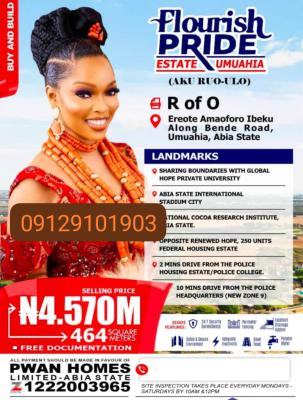 Plots of Affordable Land, Ereto, Bende Road, Umuahia, Abia, Mixed-use Land for Sale