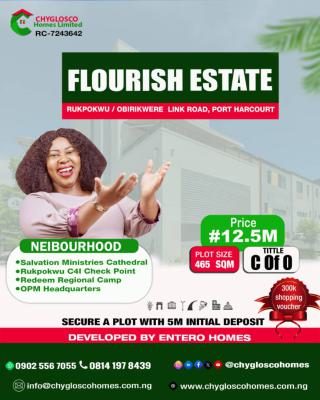 Luxury Plots of Land with C of O, Flourish Estate,  Rukpokwu/obirikwerre Link Road, Port Harcourt, Rivers, Residential Land for Sale