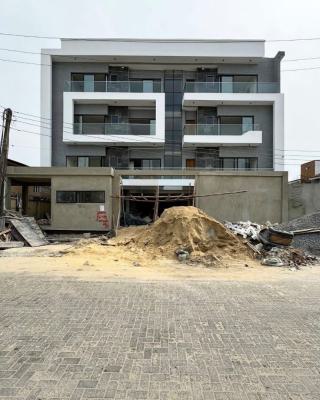 Newly Built 2 Bedroom with Bq, Lekki Phase 1, Lekki, Lagos, Block of Flats for Sale