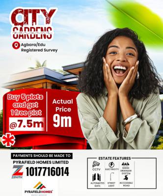 Buy 5 and Get 1 Free, City Garden Estate ,lagos Badagry Expressway, Agbara, Ado-odo/ota, Ogun, Mixed-use Land for Sale