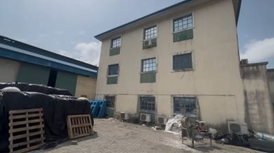 2 Bay Warehouse + an Office Block on 7958sqm Land, Ago Palace Way, Apple Junction, Amuwo Odofin, Lagos, Warehouse for Sale