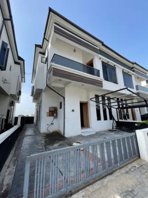 4bedroom Semi Detached Duplex with a Bq, Chevron, Lekki, Lagos, Semi-detached Duplex for Rent