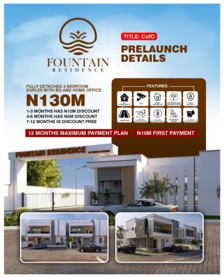 Fully Detached 4 Bedroom Duplex + Bq and Home Office, Agodi Road, Total Garden, Ibadan, Oyo, Detached Duplex for Sale