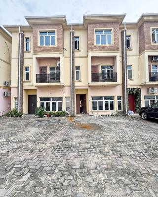 4 Bedroom Fully Detached Duplex Plus Bq, Osapa, Lekki, Lagos, Detached Duplex for Rent