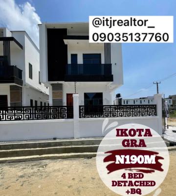 Elegant 4 Bedroom Detached Duplex with Bq, Ikota, Ikota, Lekki, Lagos, Detached Duplex for Sale