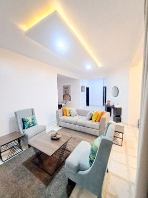 Well Built Fully Serviced Furnished 3 Bedroom Apartment, Ologolo, Lekki, Lagos, Flat / Apartment for Rent