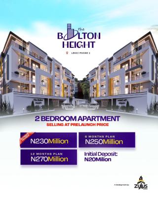 Offplan 2 Bedroom Apartment, Lekki Phase 1, Lekki, Lagos, Flat / Apartment for Sale