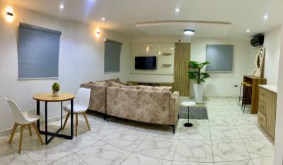 Furnished Miniflat (room and Parlour) in a Serviced Estate, Lekki Right Hand Side, Lekki Phase 1, Lekki, Lagos, Lekki Phase 1, Lekki, Lagos, Mini Flat (room and Parlour) for Rent