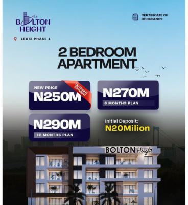 Luxury 2 Bedroom Apartment, Lekki Phase 1, Lekki, Lagos, Block of Flats for Sale