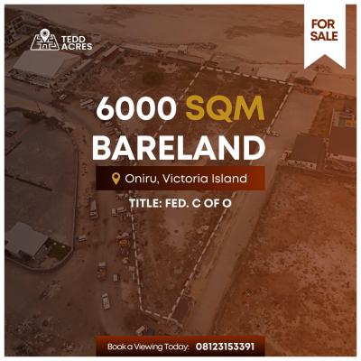 6000 Sqm of Dry Bareland for Residential and Commercial Purposes, Oniru, Victoria Island (vi), Lagos, Mixed-use Land for Sale