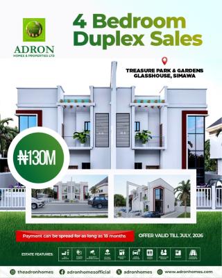 4 Bedrooms Duplex on Estate Land, Simawa, Ogun, Detached Duplex for Sale