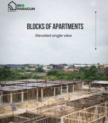 Standard 2 Bedroom Apartment, Eko Paragon Located 30min Drive From Novare Shopping Mall Shoprite, Abijo, Lekki, Lagos, Block of Flats for Sale