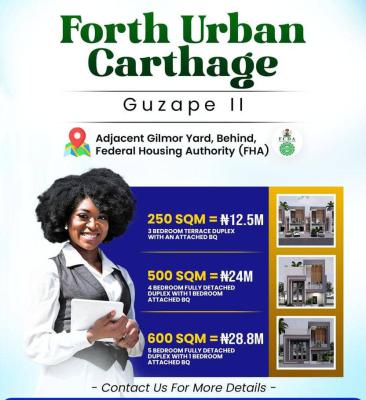 600sqm to Build 5bedroom Fully Detached Duplex with Bq, Guzape2, Guzape District, Abuja, Residential Land for Sale