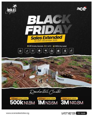 Black Friday Promo for Plots of Land Strategically Located, Ibile Residential Estates, Imota, Ikorodu, Lagos, Mixed-use Land for Sale