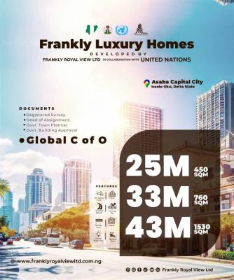 Land on Promo, Frankly Luxury Homes Estate, Proximity to Asaba Intl Airport, Asaba, Delta, Residential Land for Sale