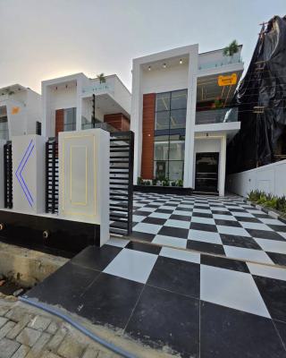 Contemporary 5 Bed Detached Duplex+ Pool + Bathtub, Ajah, Lagos, Detached Duplex for Rent