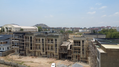 Exclusive 4 Bedroom Terraced Duplex with 3 Sitting Rooms, Wuye, Abuja, Terraced Duplex for Sale