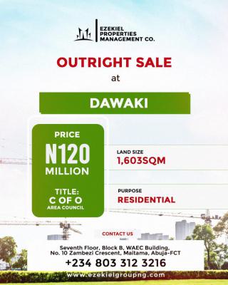Exclusive Land in a Fast Developing Area, Dawaki, Gwarinpa, Abuja, Residential Land for Sale