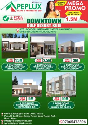 Resort Estate Land, Downtown Golf, Handmaid Girls Secondary School Road, Kuje, Abuja, Residential Land for Sale