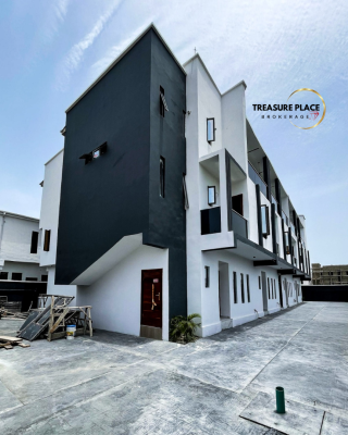 Minimalistic 3 Bedroom Terraced Duplex, Ikota, Lekki, Lagos, Terraced Duplex for Sale