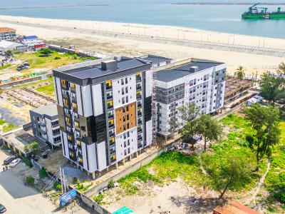 Luxe 2 Bedroom Apartment Nra ( Off-plan, Shell Interior), Pearl Waterfront, Water Corporation Drive, Oniru, Victoria Island (vi), Lagos, Block of Flats for Sale