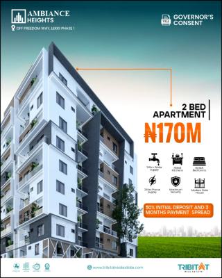 2 Bedrooms Apartment, Ambiance Heights 1, Off Freedom Way, Lekki Phase 1, Lekki, Lagos, Flat / Apartment for Sale