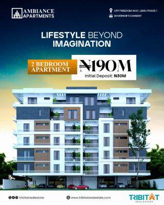 2 Bedrooms Apartment( Off Plan Project), Ambiance Heights 1, Off Freedom Way, Lekki Phase 1, Lekki, Lagos, Flat / Apartment for Sale