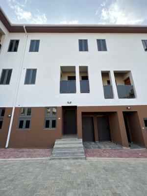 Newly Built 3 Bedroom Terrace with a Bq, Guzape District, Abuja, Terraced Duplex for Rent