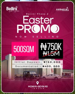 Buy 6 Plot and Get 1 Plot Free Or Buy 15 Plot and Get 2 Plots Free!, Bellini Golf and Gardens Phase 2 Moniya - Iseyin Road, Moniya, Ibadan, Oyo, Mixed-use Land for Sale
