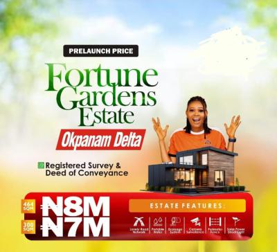 Land on Prelaunch, Opanam, Asaba, Delta, Residential Land for Sale