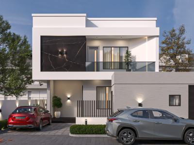 4 Bedroom Fully Detached Duplex with Bq, Eric Moore, Surulere, Lagos, Detached Duplex for Sale
