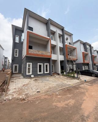 4 Bedroom Terrace Duplex with a Room Bq(semi Finished), Kukwaba, Abuja, Terraced Duplex for Sale