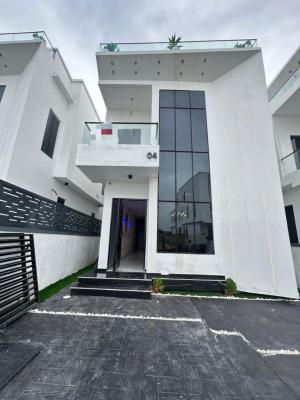 Luxuriously Architectured 5 Bedroom  Fully Detached Duplex with Bq, Chevron, Lekki, Lagos, Detached Duplex for Sale