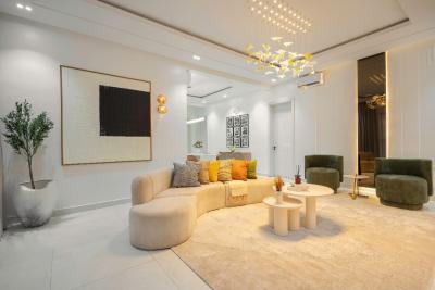 Luxury &cozy 3bedroom with Gym & Swimming Pool, Atlantis Ologolo Lagos, Ologolo, Lekki, Lagos, Flat / Apartment Short Let