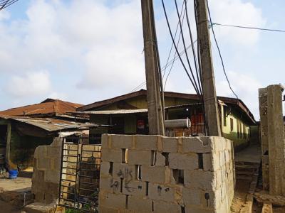 Detached Old Bungalow on Half Plot of Land, Off Oba Akran, Ikeja, Lagos, Land for Sale